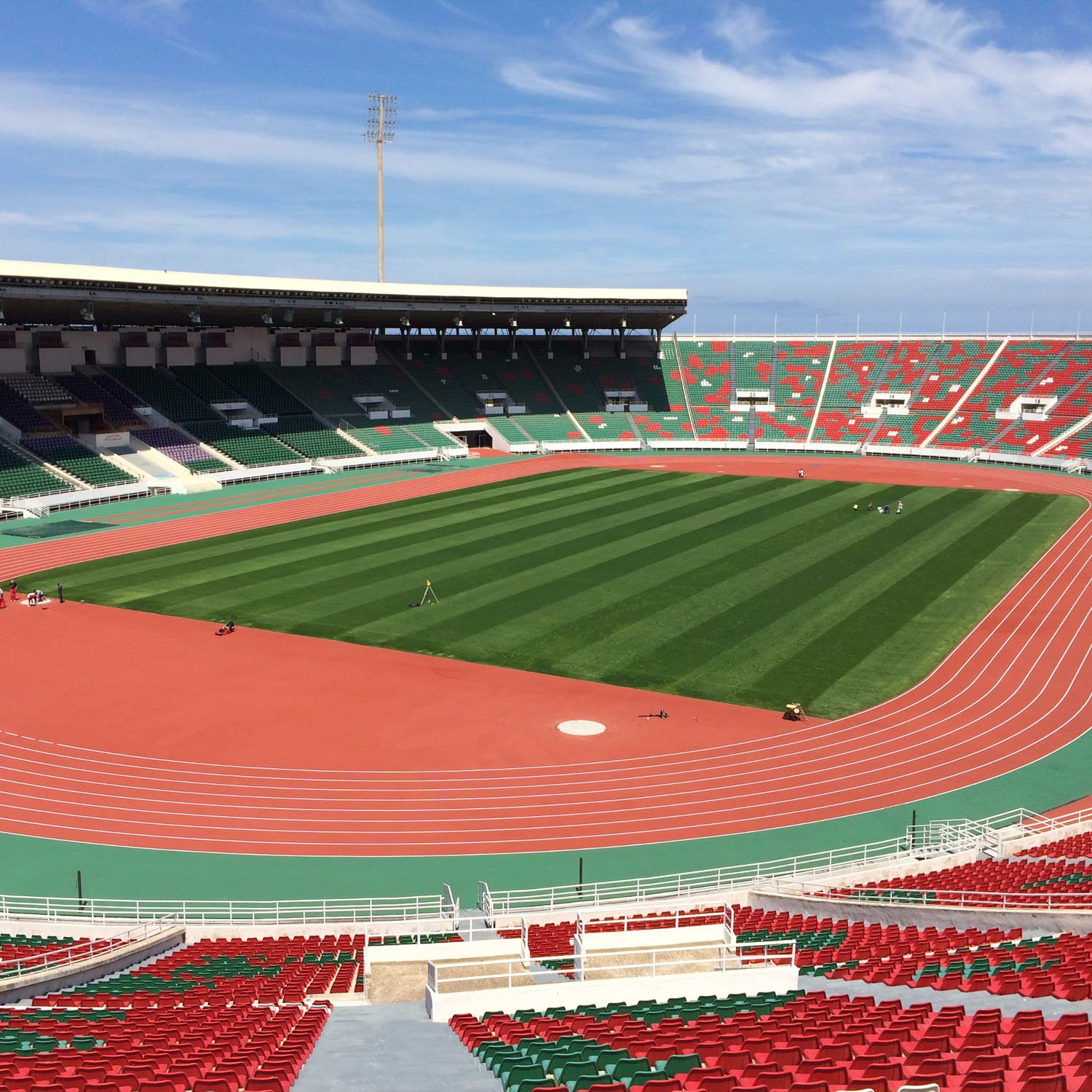 Indoor pickleball court